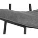 Buca 35.75 inch Belfast Koala Grey Counter Stool